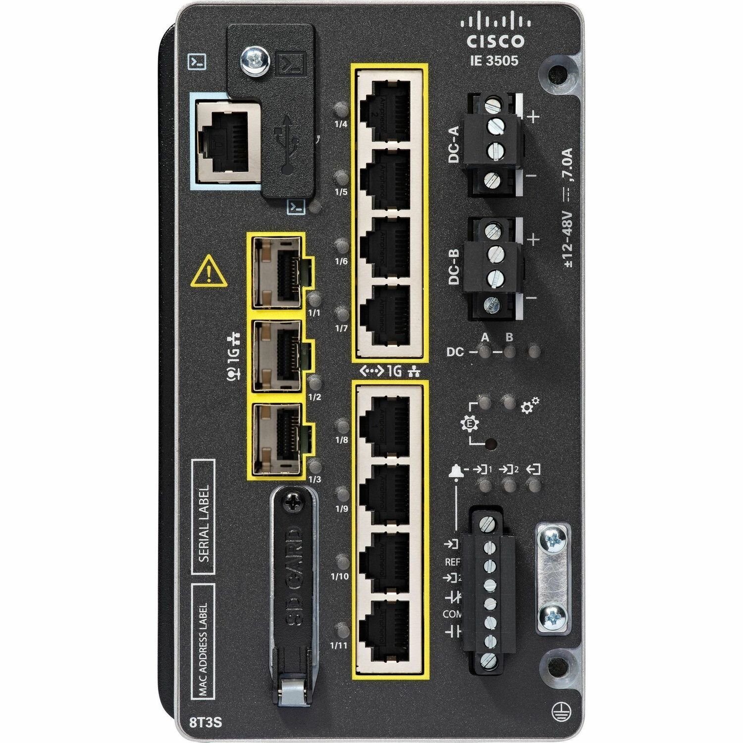 Cisco IE3500 IE-3505-8T3S-A 8 Ports Manageable Ethernet Switch - Gigabit Ethernet - 10/100/1000Base-T, 1000Base-X