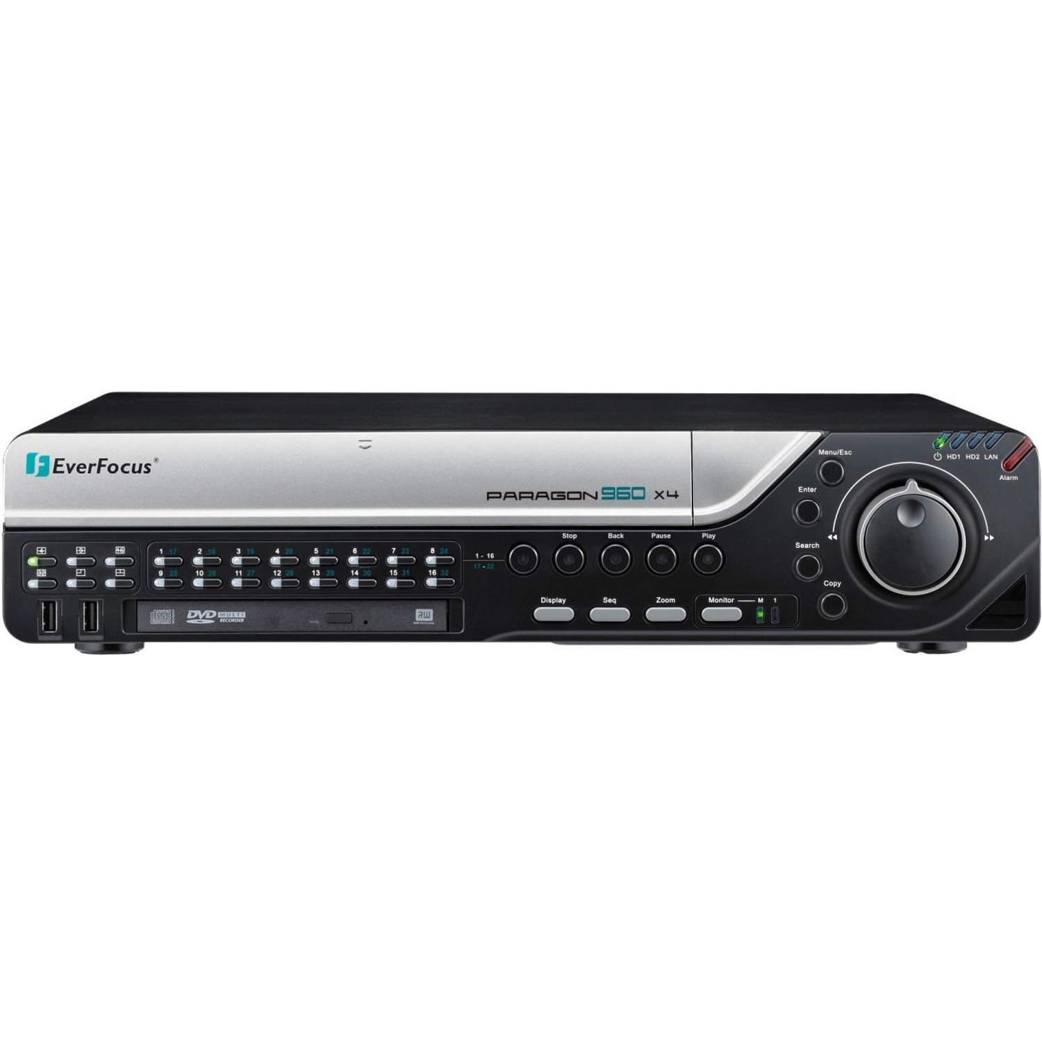 EverFocus 32 Channel Real - Time WD1/960H DVR - 4 TB HDD