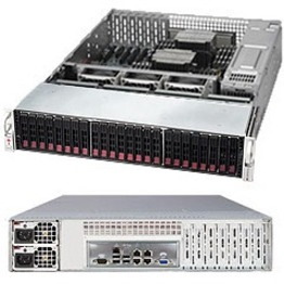 Supermicro SuperServer 2027R-E1CR24N Server Barebone System - 2U Rack-mountable - Socket R LGA-2011 - 2 x Processor Support