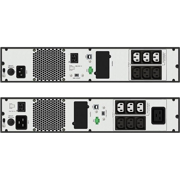 Vertiv Edge UPS 1500VA 1350W 230V 2U Line Interactive AVR Tower/Rack Mount