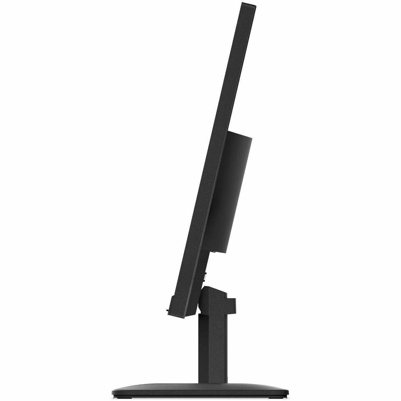 Lenovo ThinkVision S24-4e 24" Class Full HD LED Monitor - 16:9 - Raven Black