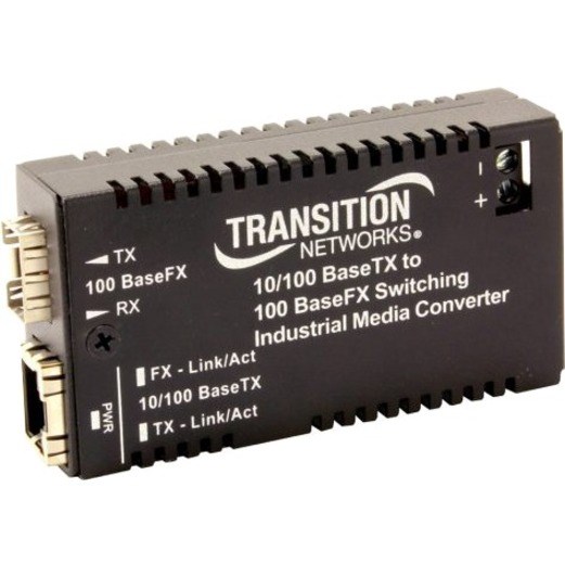 Transition Networks Hardened Mini 10/100/1000 Bridging Media Converter