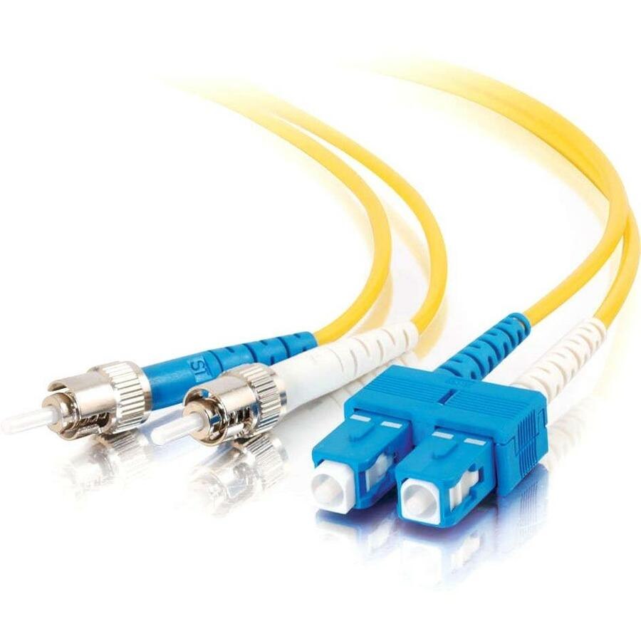 Cables To Go C2G Fiber Optic Patch Cable ST-SC 9/125Um Duplex/Singlemode, 10M