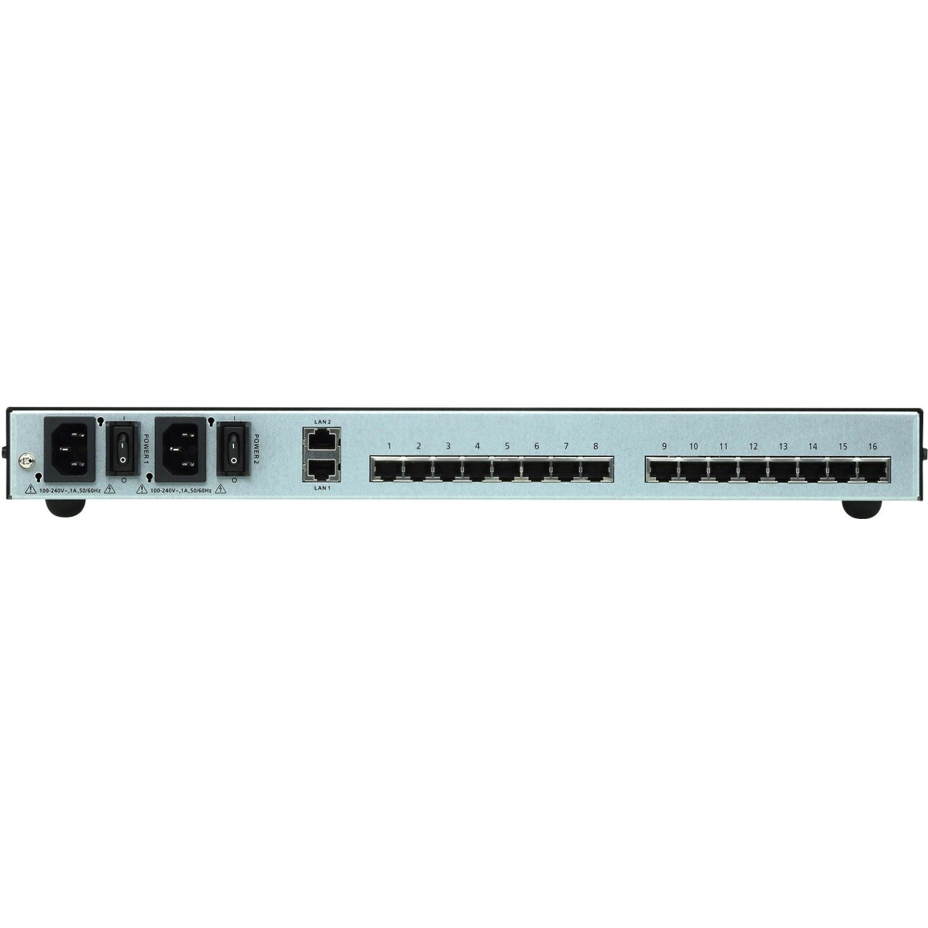 ATEN 16-Port Serial Console Server with Dual Power/LAN