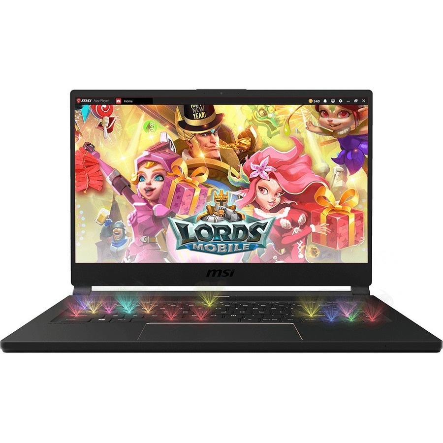 MSI GS65 Stealth GS65 Stealth-838 15.6" Gaming Notebook - Full HD - Intel Core i7 9th Gen i7-9750H - 32 GB - 512 GB SSD - Matte Black with Gold Diamond