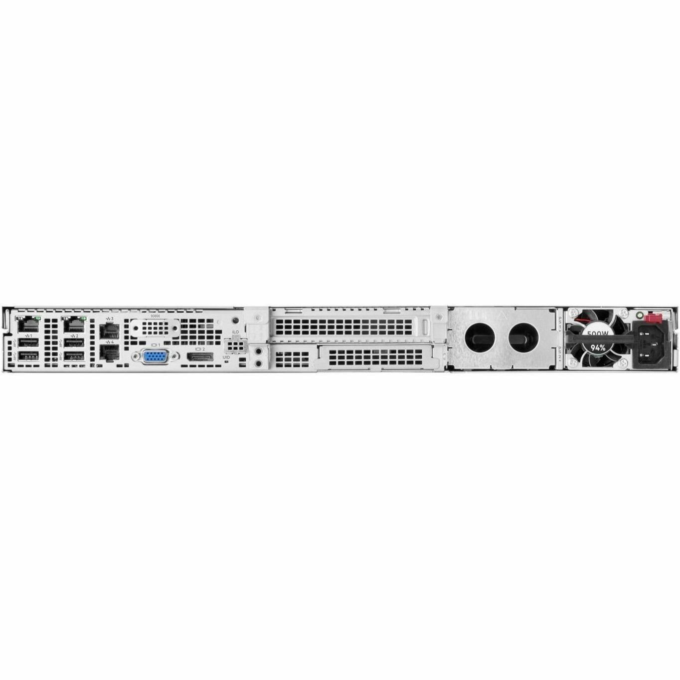 HPE ProLiant DL20 G11 1U Rack Server - 1 Xeon E-2434 3.40 GHz - 16 GB RAM - Serial ATA Controller