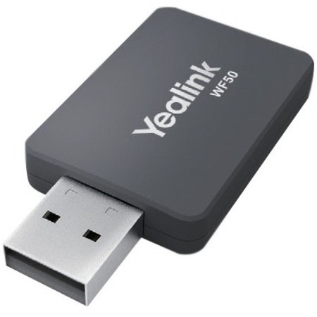 Yealink WF50 IEEE 802.11 a/b/g/n/ac Dual Band Wi-Fi Adapter for IP Phone