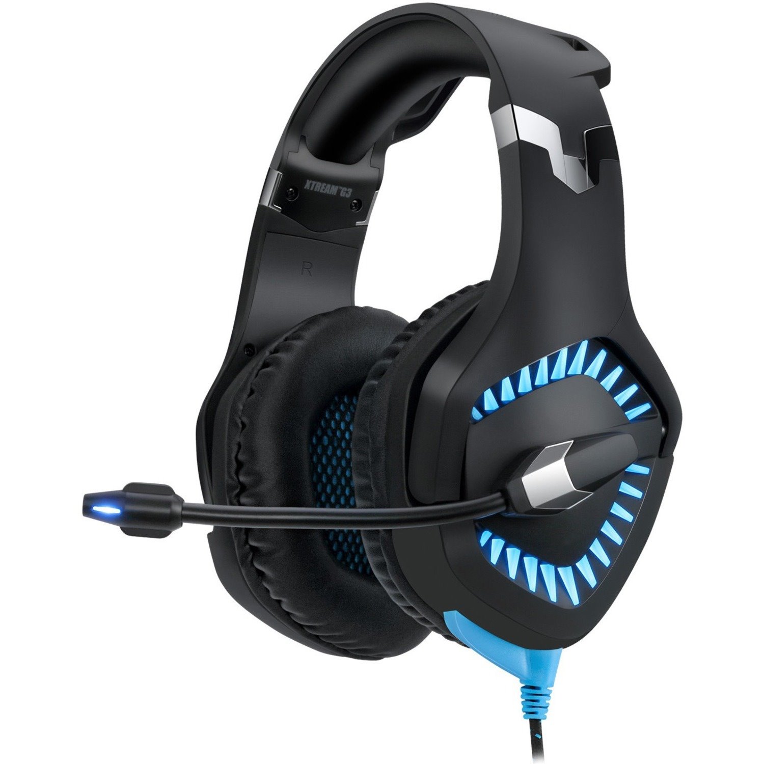 Adesso Xtream G3 Wired Over-the-head Stereo Gaming Headset - Black