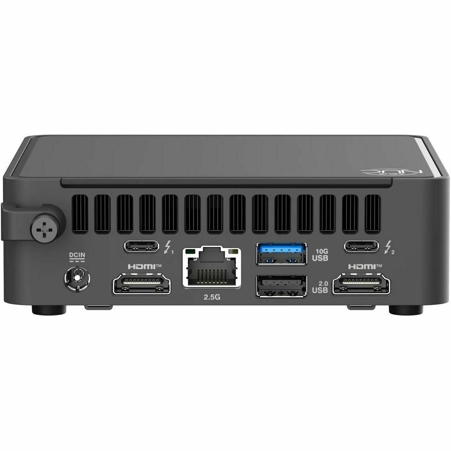 Asus NUC 15 Pro RNUC15CRKC7063CU Desktop Computer - Intel Core 7 240H - 16 GB - 512 GB SSD - Mini PC - Black