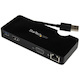 StarTech.com Travel Docking Station for Laptops - HDMI or VGA - USB 3.0 - Portable Universal Laptop Mini Dock