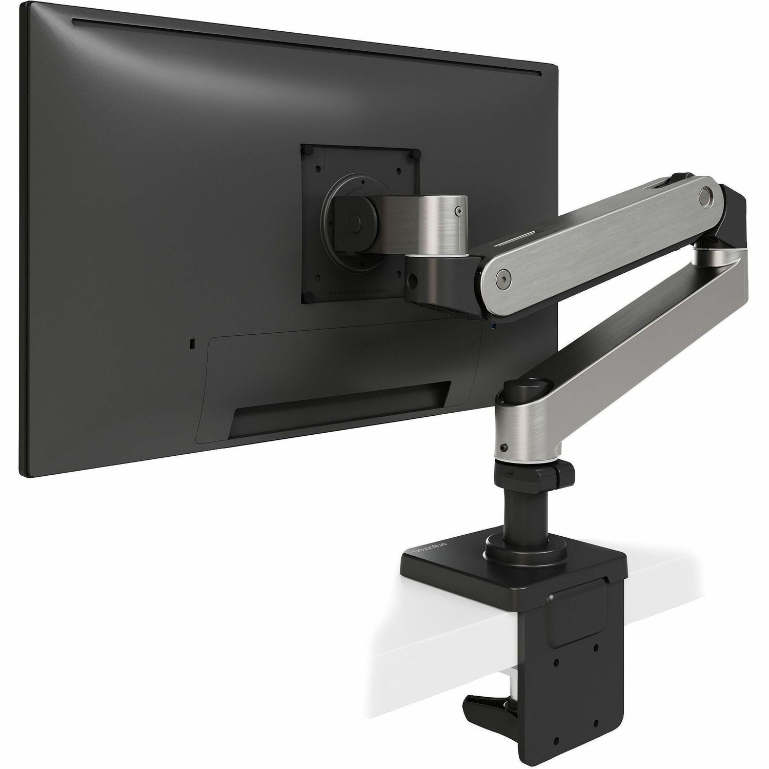 Ergotron Mounting Arm for Monitor, Display, LCD Display - Polished Aluminum