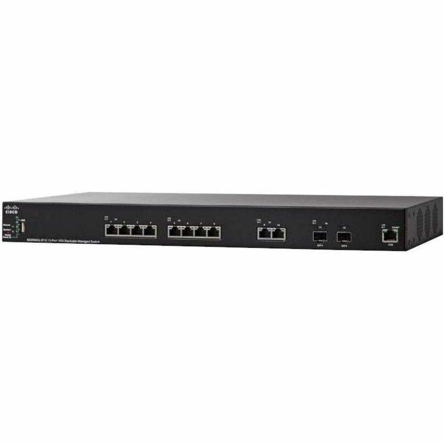 Cisco SX350X-12 12-Port 10GBase-T Stackable Managed Switch