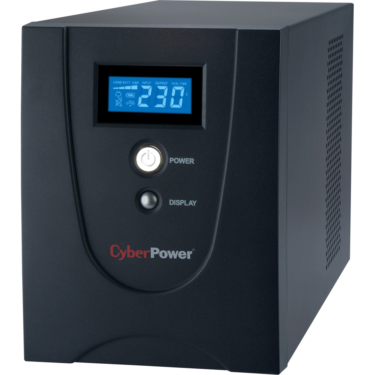CyberPower Value SOHO LCD 2200VA / 1320W (10A) Line Interactive UPS - (VALUE2200ELCD) - 2 Yrs Adv. Replacement incl. Int. Batteries