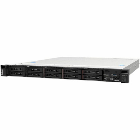 Lenovo ThinkSystem SR250 V3 7DCLA01WNA 1U Rack Server - 1 Xeon E-2434 3.40 GHz - 16 GB RAM - Serial ATA Controller