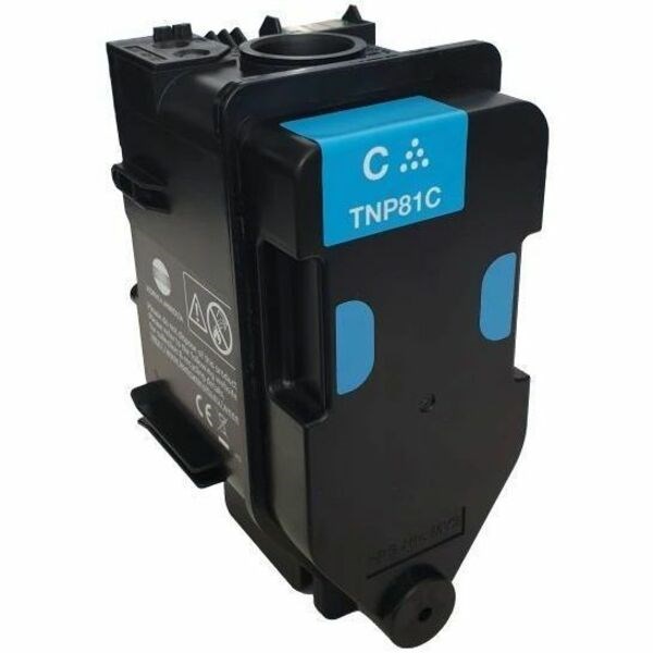 Konica Minolta TNP81C Original Laser Toner Cartridge - Cyan Pack