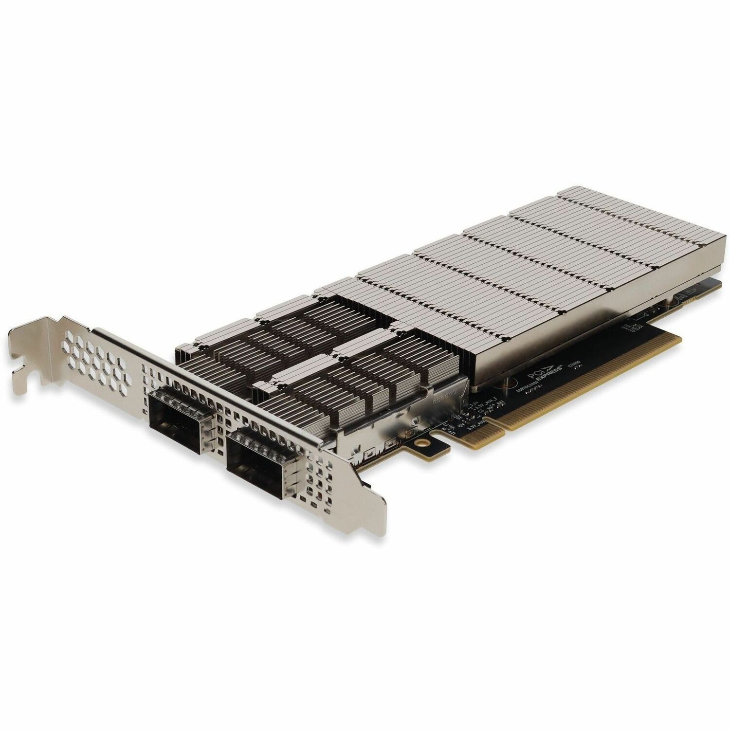 AddOn Mellanox MCX653106A-HDAT ConnectX&reg;-6 InfiniBand/Ethernet Adapter Card 200GbE/HDR, Dual-Port QSFP56, PCIe 4.0 x 16, Tall and Short Bracket
