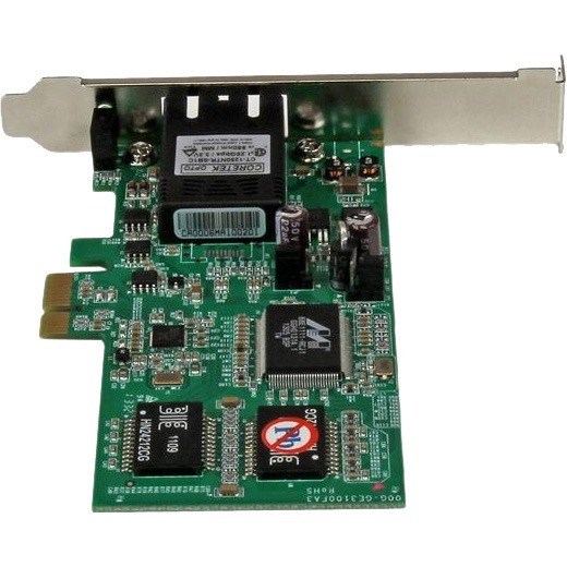 StarTech.com PCI Express (PCIe) Gigabit Ethernet Multimode SC Fiber Network Card Adapter NIC - 550m