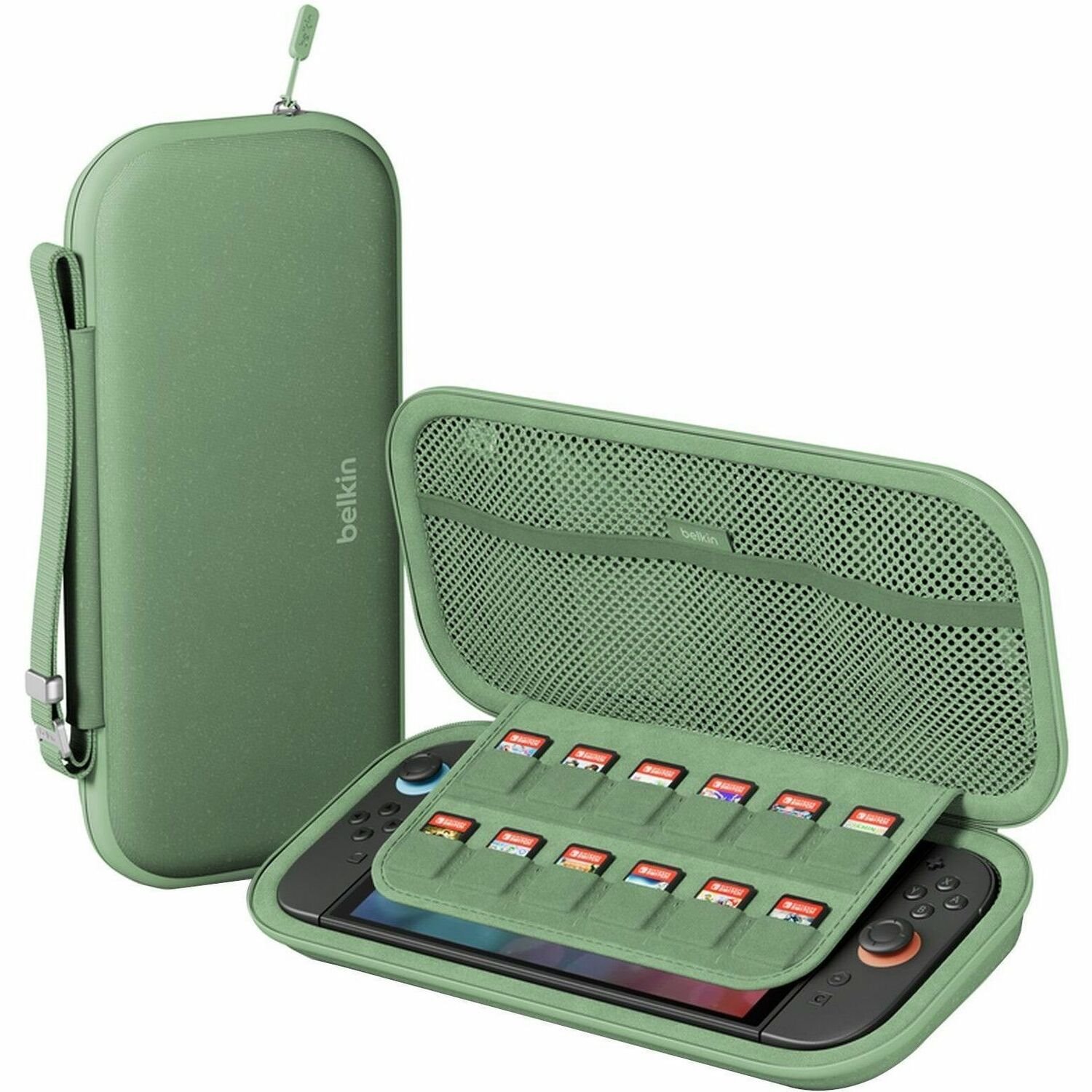 Belkin Carrying Case Nintendo Gaming Console - Pistachio Green
