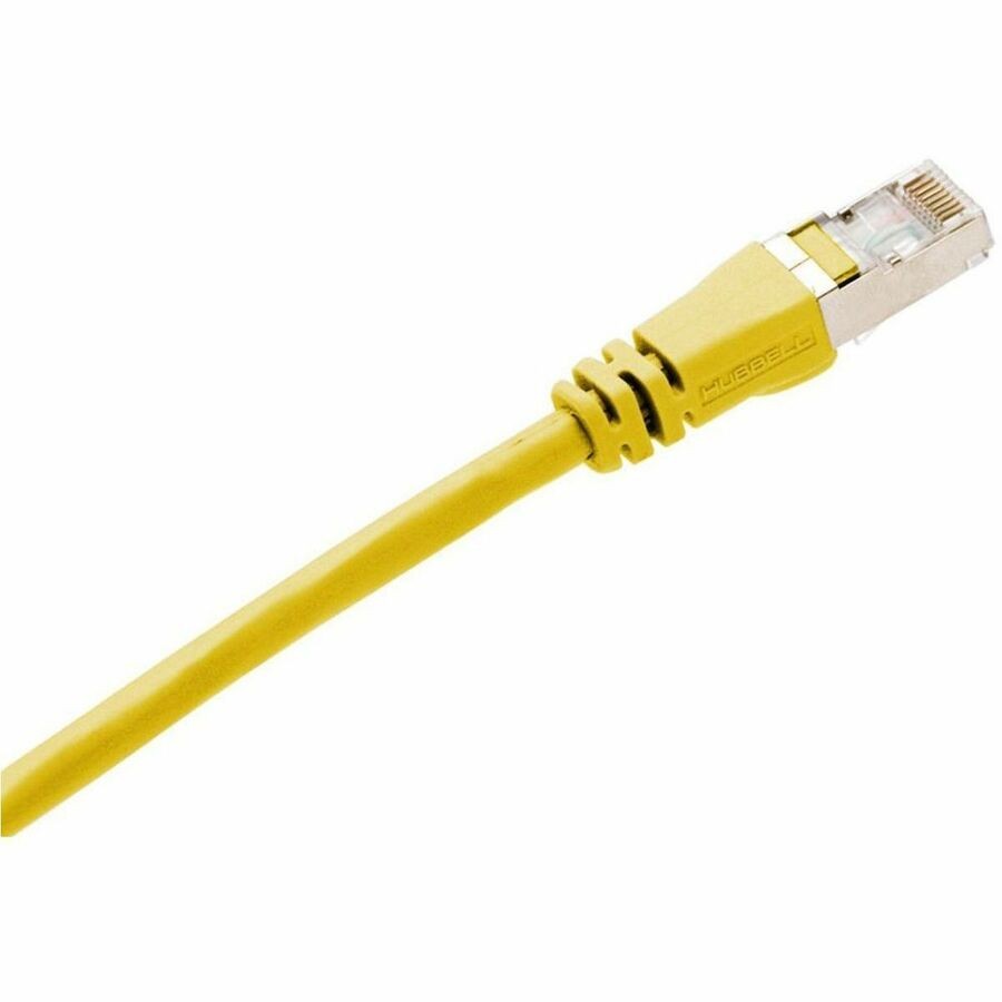 Hubbell P-Cord, 10G, Shd,Pc6a,Yl,65Ft