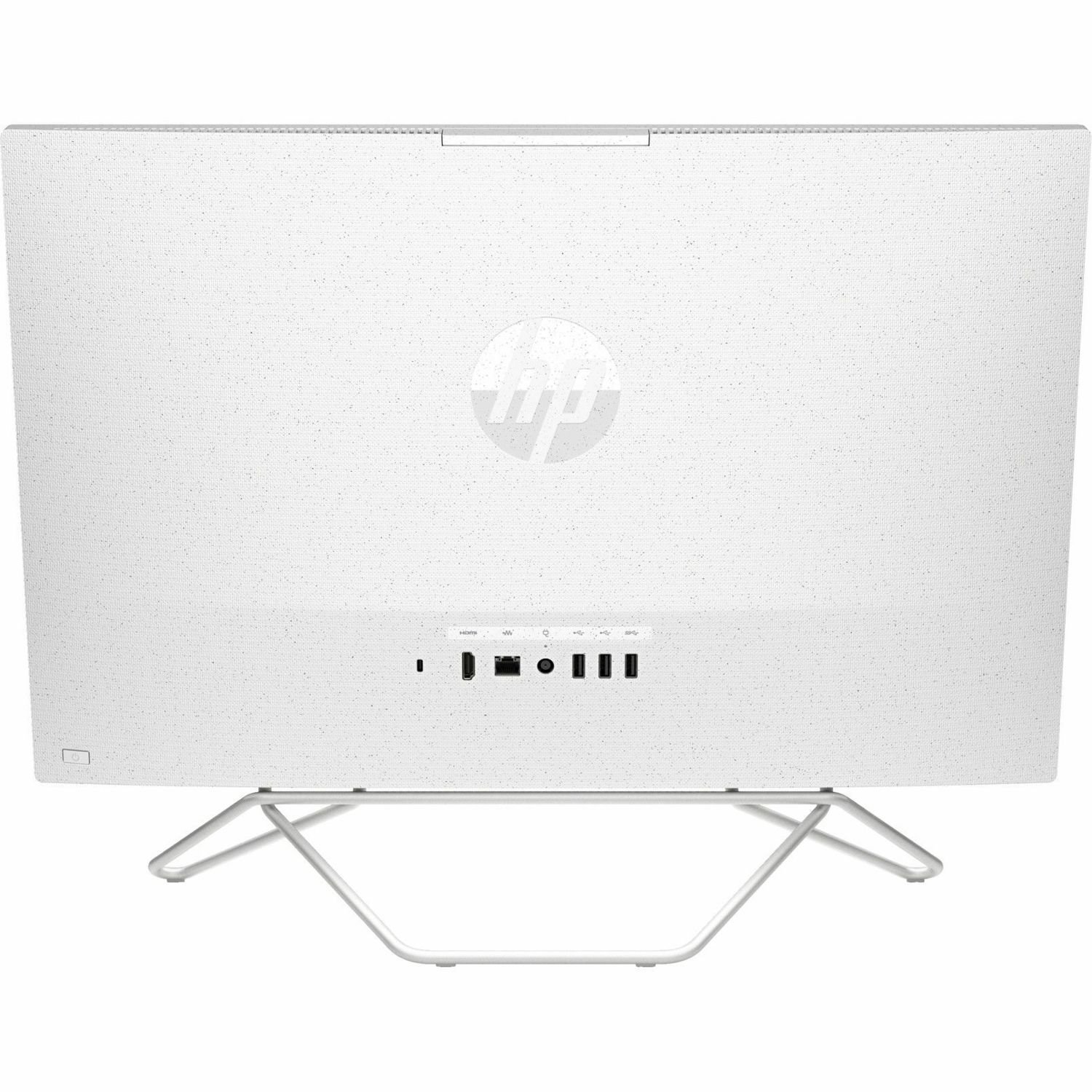 HP 24-cb0000i 24-Cb0062ds All-in-One Computer - Intel Pentium Silver J5040 - 8 GB - 256 GB SSD - 23.8" Full HD Touchscreen - Desktop - Starry White - Refurbished