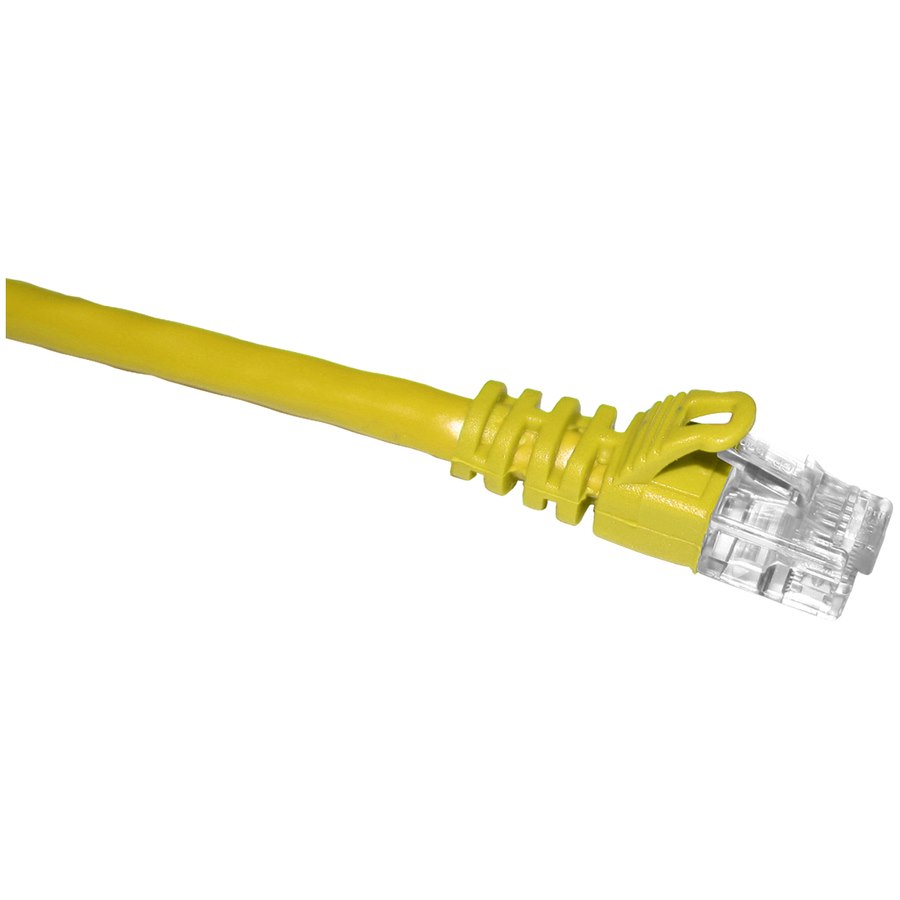 ClearLinks 07FT Cat. 6 550MHZ Yellow Molded Snagless Patch Cable