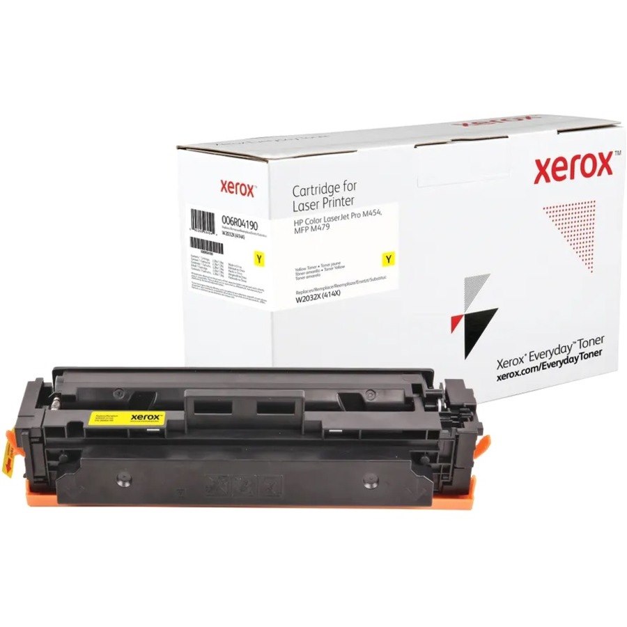 Xerox Everyday High Yield Laser Toner Cartridge - Single Pack 414X (W2032X) - Yellow - 1 / Pack