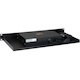 RACKMOUNT.IT Rack Mount for Switch, Power Supply, Firewall - Jet Black