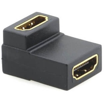 Kramer HDMI (F) to HDMI (F) Right-Angled Gender Changer