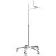 CTA Digital Height-Adjustable Floor Stand with Laptop Holder