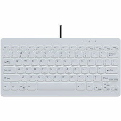 TG3 Electronics TG3 White 78 Key Low Profile Washable Usb
