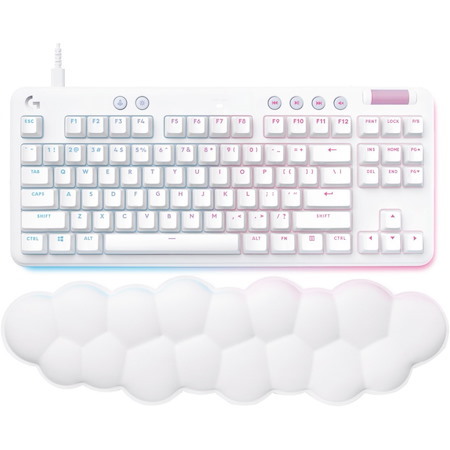 Logitech G Aurora G713 Gaming Keyboard - Cable Connectivity - USB Interface - RGB LED