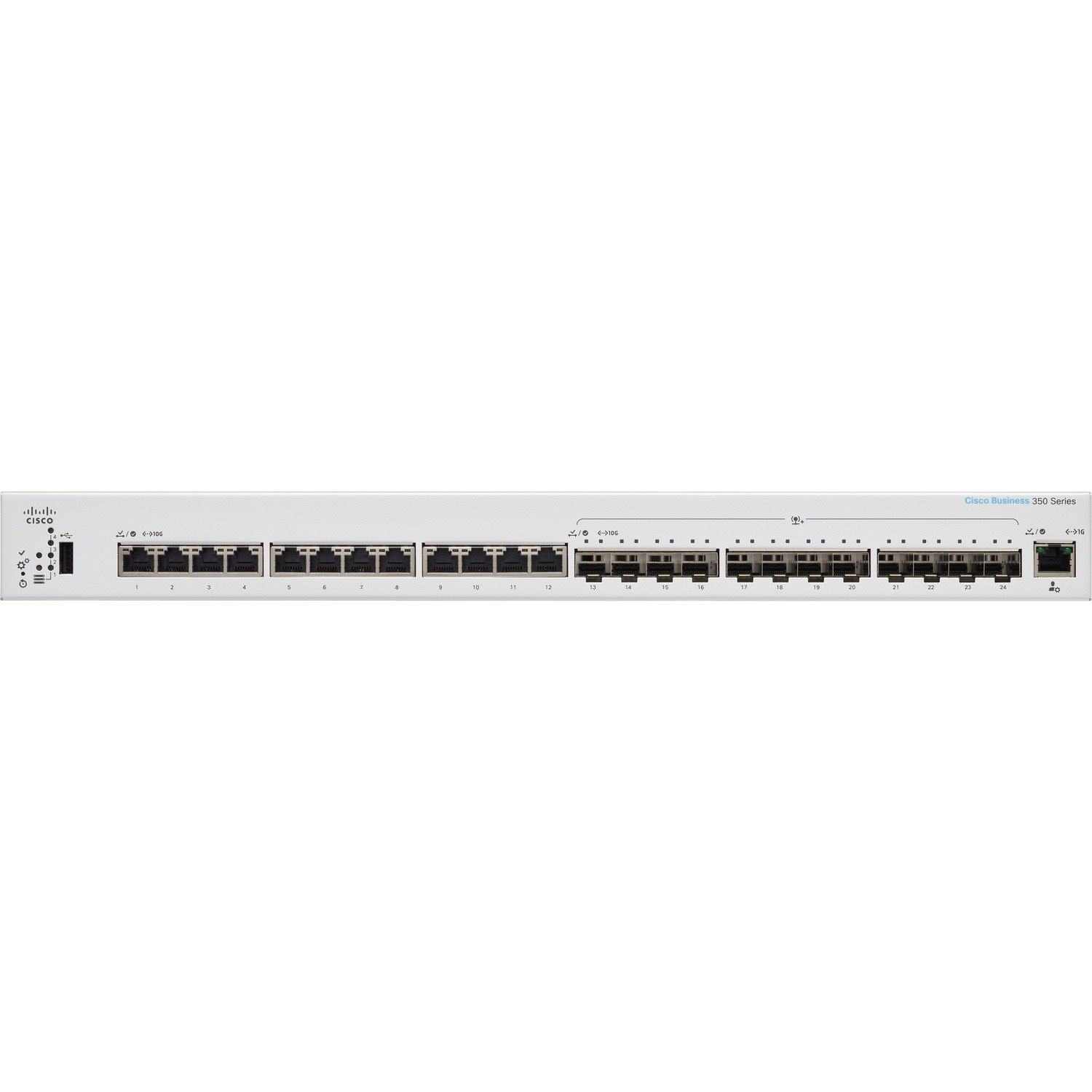 Cisco Business 350 CBS350-24XTS 12 Ports Manageable Ethernet Switch
