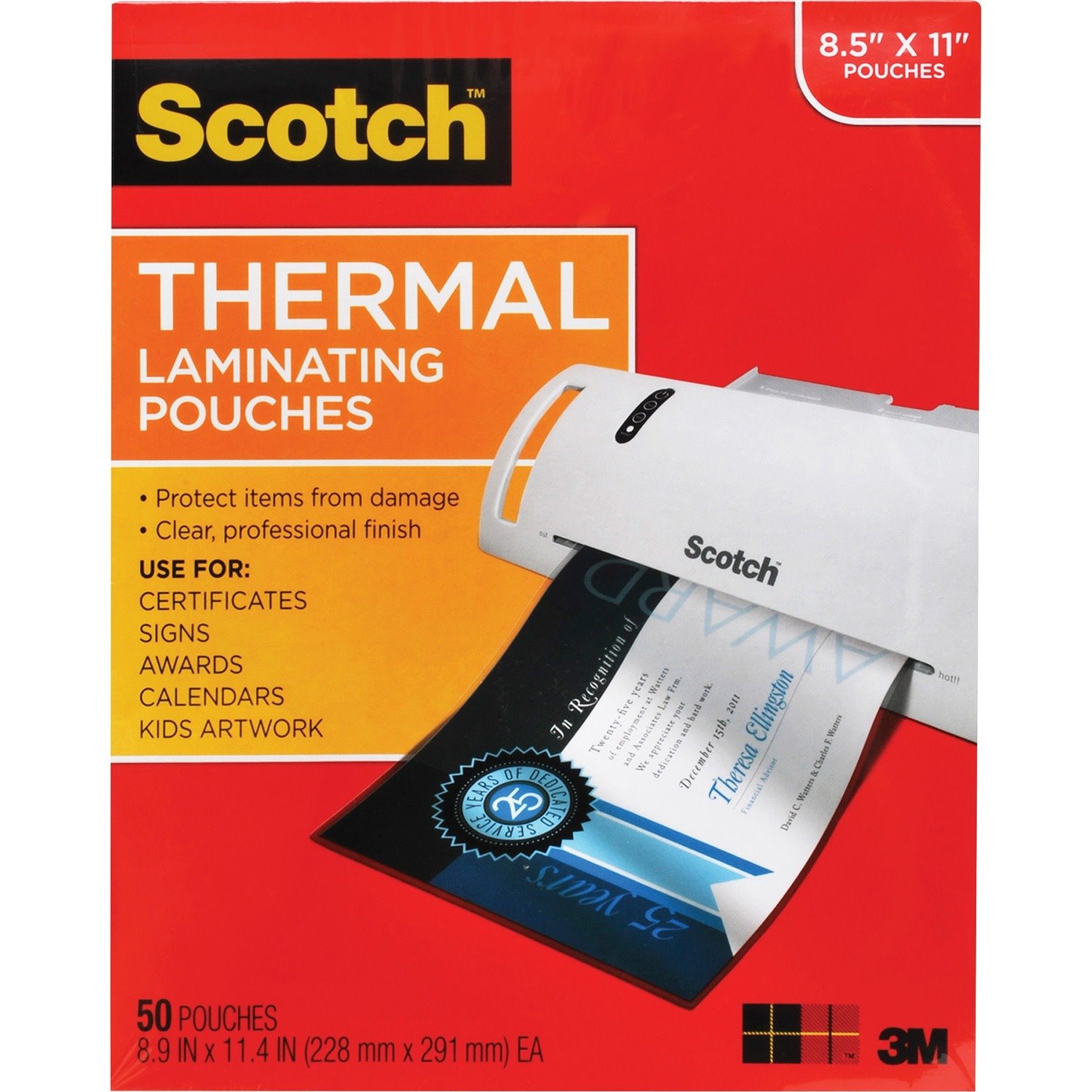 Scotch Thermal Laminating Pouches