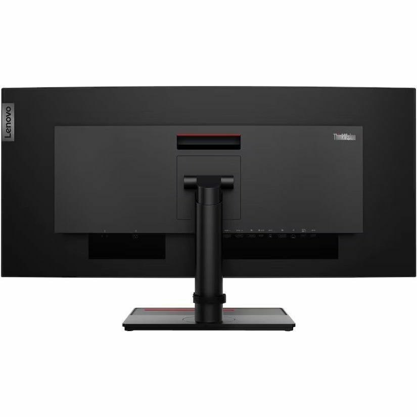 Lenovo ThinkVision P34w-20 34" Class Webcam UW-QHD Curved Screen LED Monitor - 21:9 - Raven Black