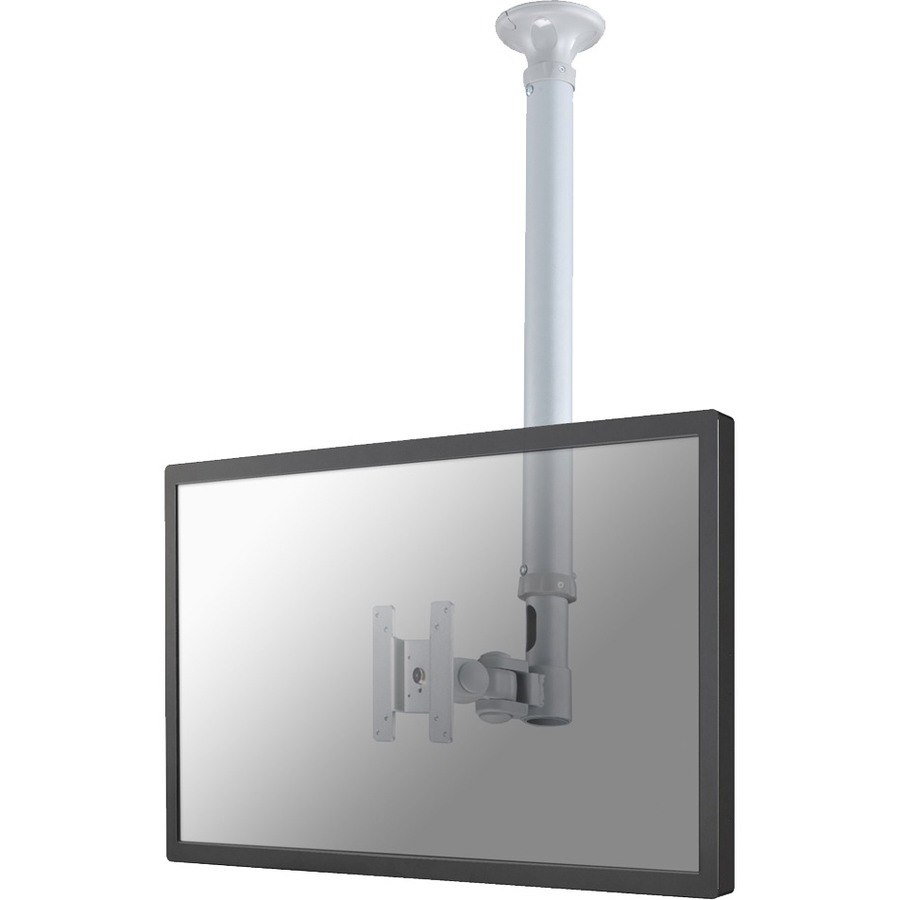 Newstar TV/Monitor Ceiling Mount for 10"-30" Screen, Height Adjustable - White