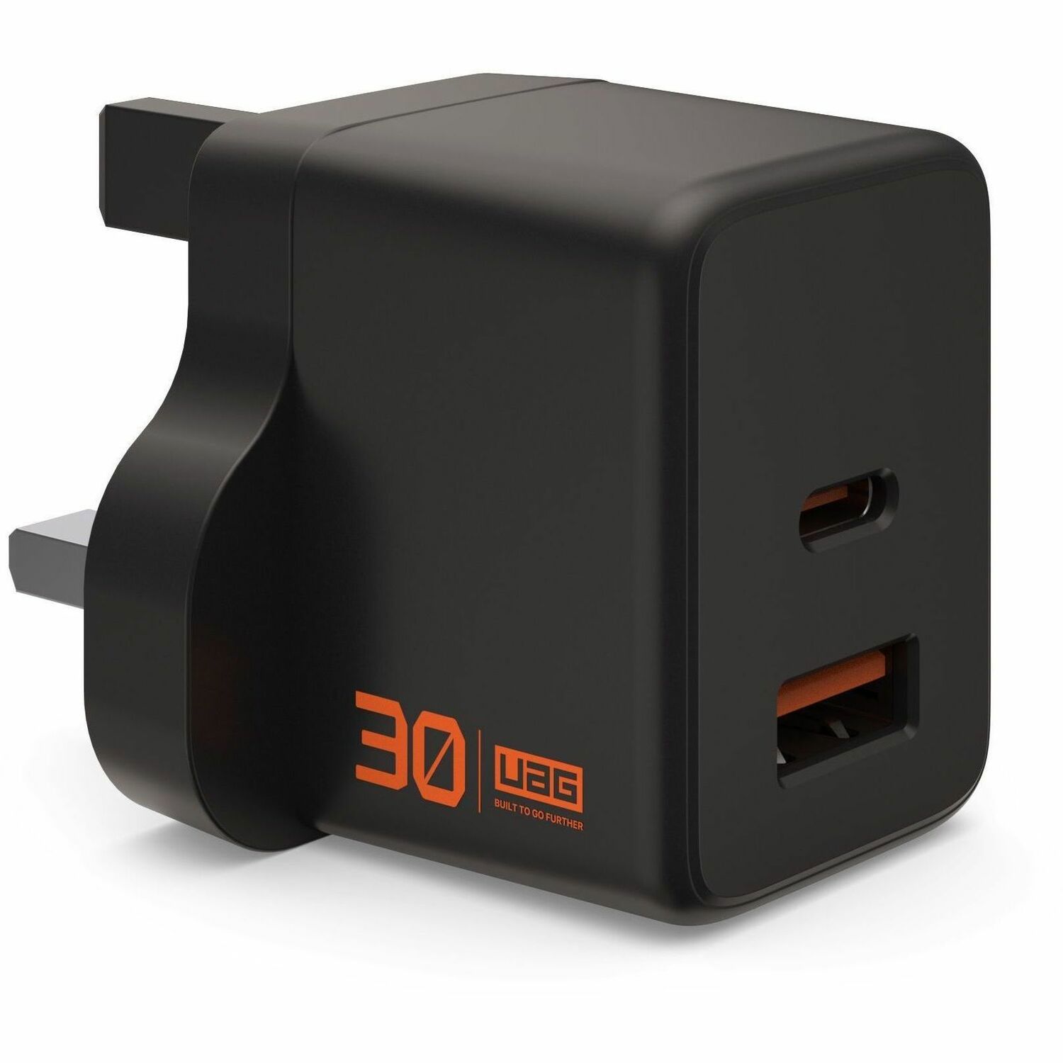 UAG SRGE (UK) 30W 2 Port Wall Charger - Black