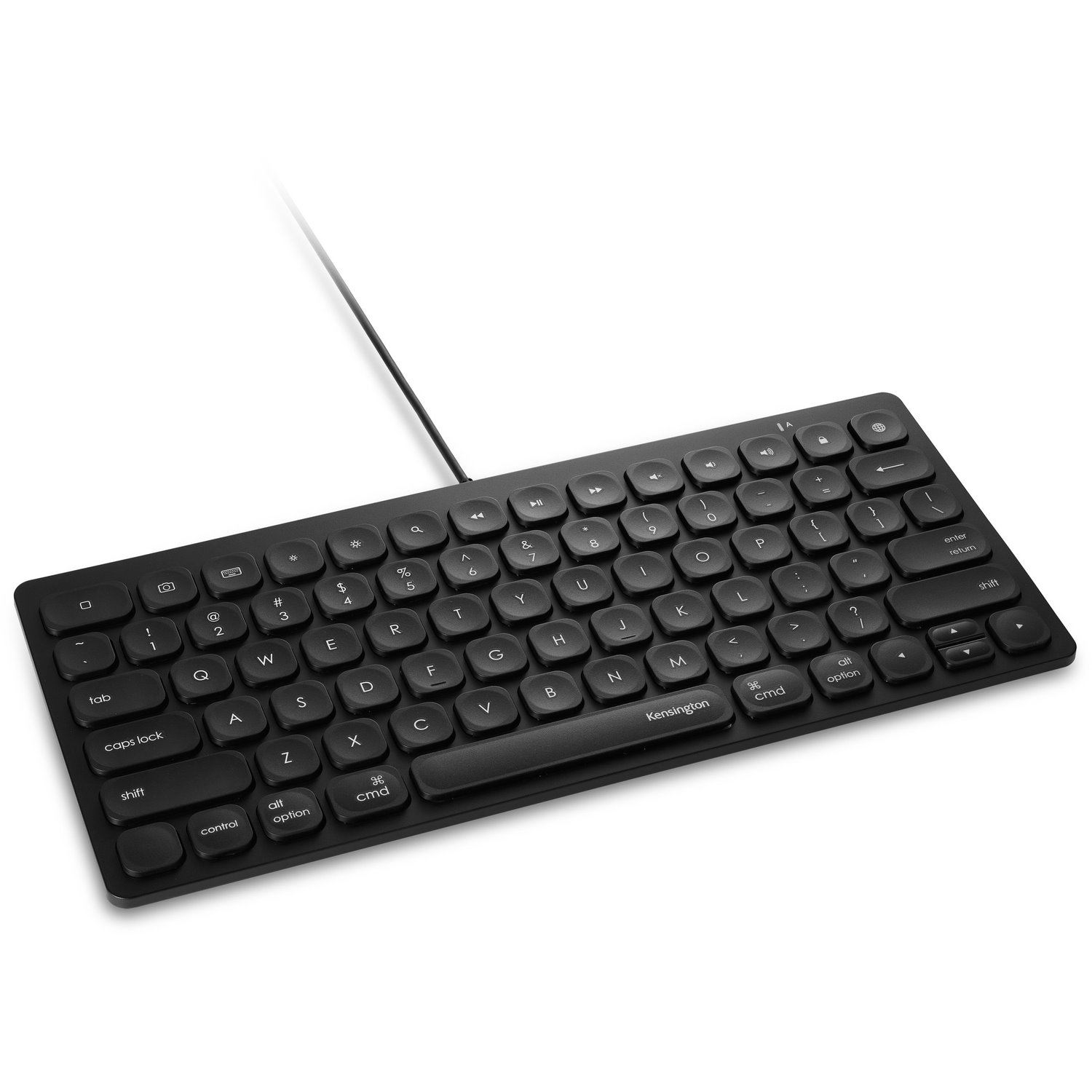 Kensington Keyboard - Cable Connectivity - Lightning Interface - Black