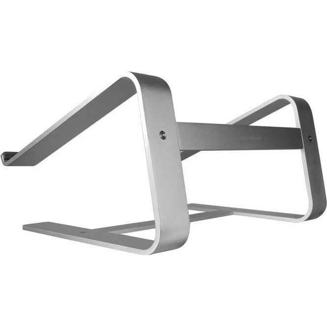 Macally Aluminum Horizontal Laptop Stand for Laptops and Macbooks up to 17"