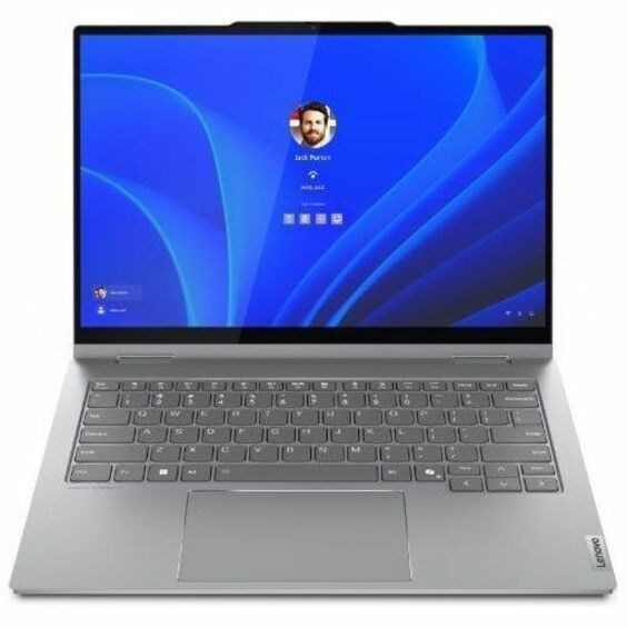 Lenovo ThinkBook 14 G4 IML 21MX000CCA 14" Touchscreen Convertible 2 in 1 Notebook - WUXGA - Intel Core Ultra 5 125U - 16 GB - 256 GB SSD - English, French Keyboard - Luna Gray