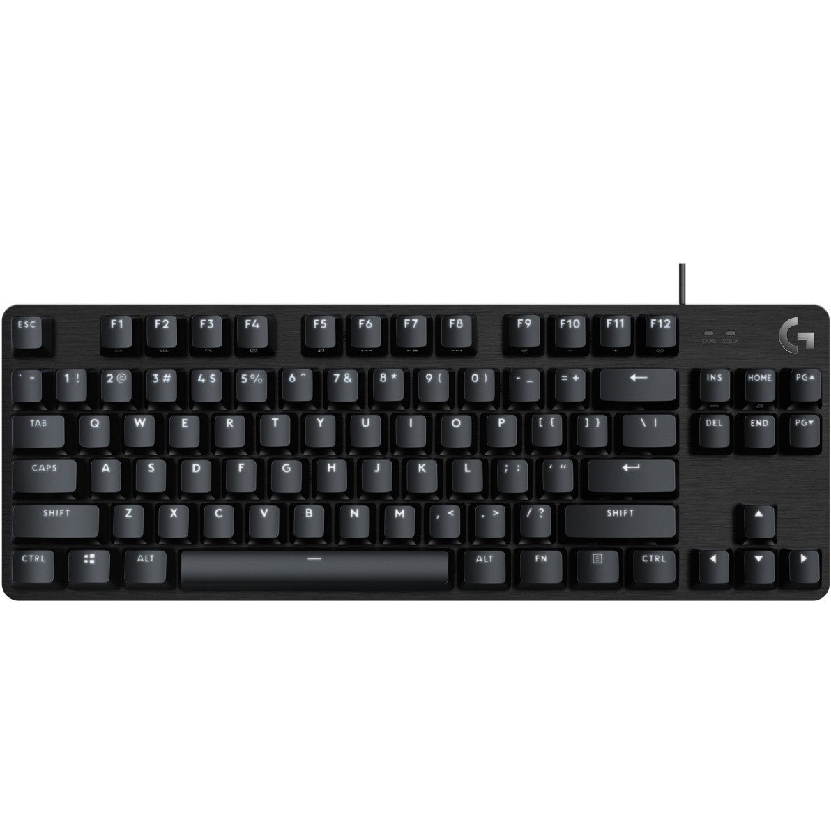 Logitech G G413 TKL SE Gaming Keyboard - Cable Connectivity - USB 2.0 Interface - English (UK) - QWERTY Layout - Black