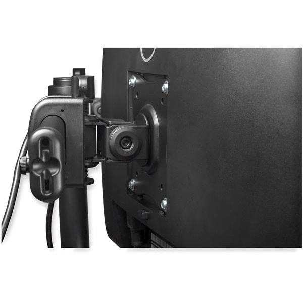 StarTech.com Desk-Mount Dual-Monitor Arm, For up to 27"(17.6lb/8kg) Monitors, Low Profile Design, Clamp/Grommet Mount, Dual Monitor Mount