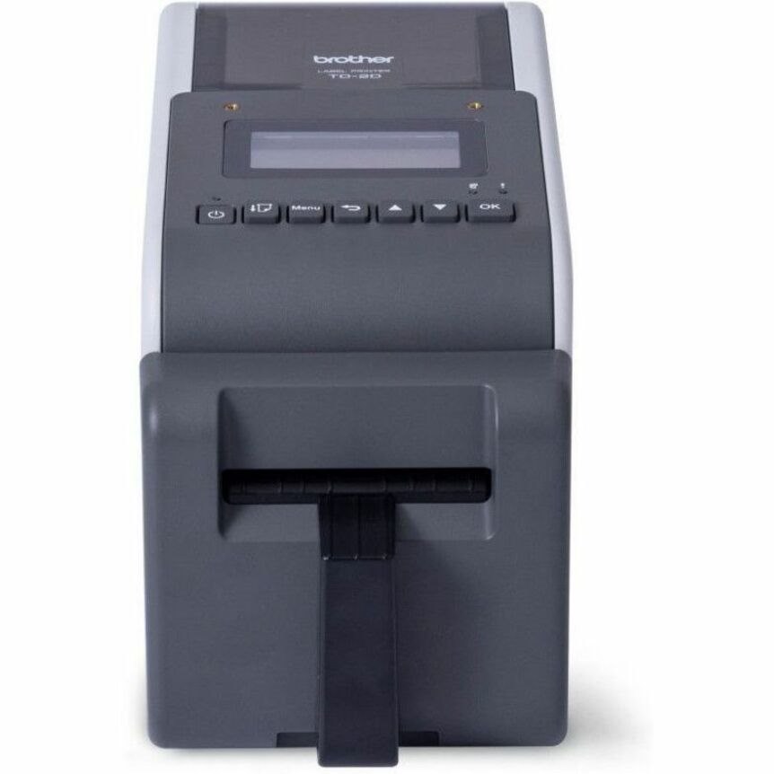 Brother TD-2350DFC300 Healthcare, Pharmacy, Desktop Direct Thermal Printer - Desktop - Label Print - Ethernet - USB - USB Host - Serial - Bluetooth 5.2 - IEEE 802.11a/b/g/n Wireless LAN - With Cutter