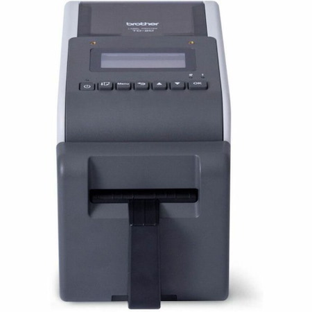 Brother TD-2350DFC300 Healthcare, Pharmacy, Desktop Direct Thermal Printer - Desktop - Label Print - Ethernet - USB - USB Host - Serial - Bluetooth 5.2 - IEEE 802.11a/b/g/n Wireless LAN - With Cutter