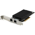 StarTech.com Dual-Port 10Gb PCIe Network Card with 10GBASE-T & NBASE-T