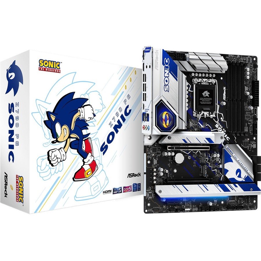 ASRock Z790 PG SONIC Gaming Desktop Motherboard - Intel Z790 Chipset - ATX