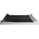 StarTech.com 2U Vented Sliding Rack Shelf w/ Cable Management Arm & 27.7 to 31.6in Adjustable Mounting Depth - 50lbs / 22.7kg - 24in Deep