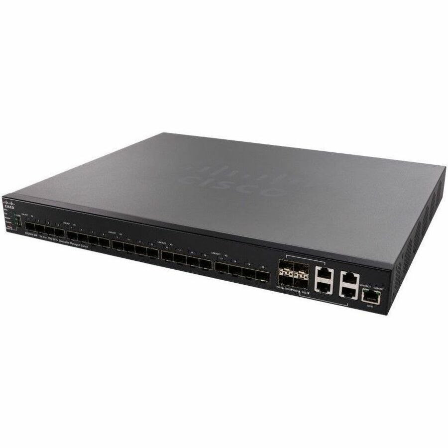 Cisco SX550X-24F 24-Port 10G SFP+ Stackable Managed Switch