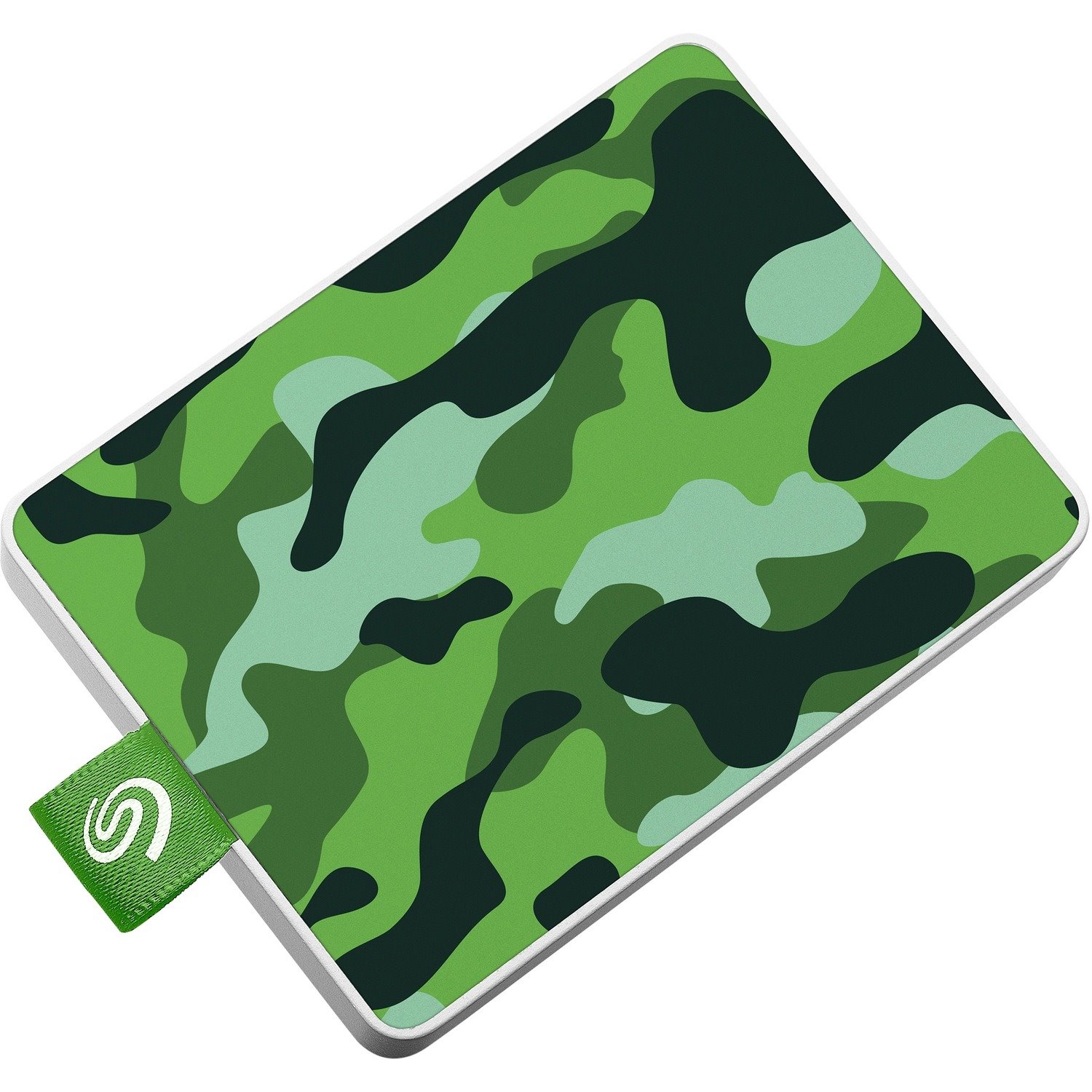 Seagate One Touch STJE500407 500 GB Portable Solid State Drive - External - Camo Green