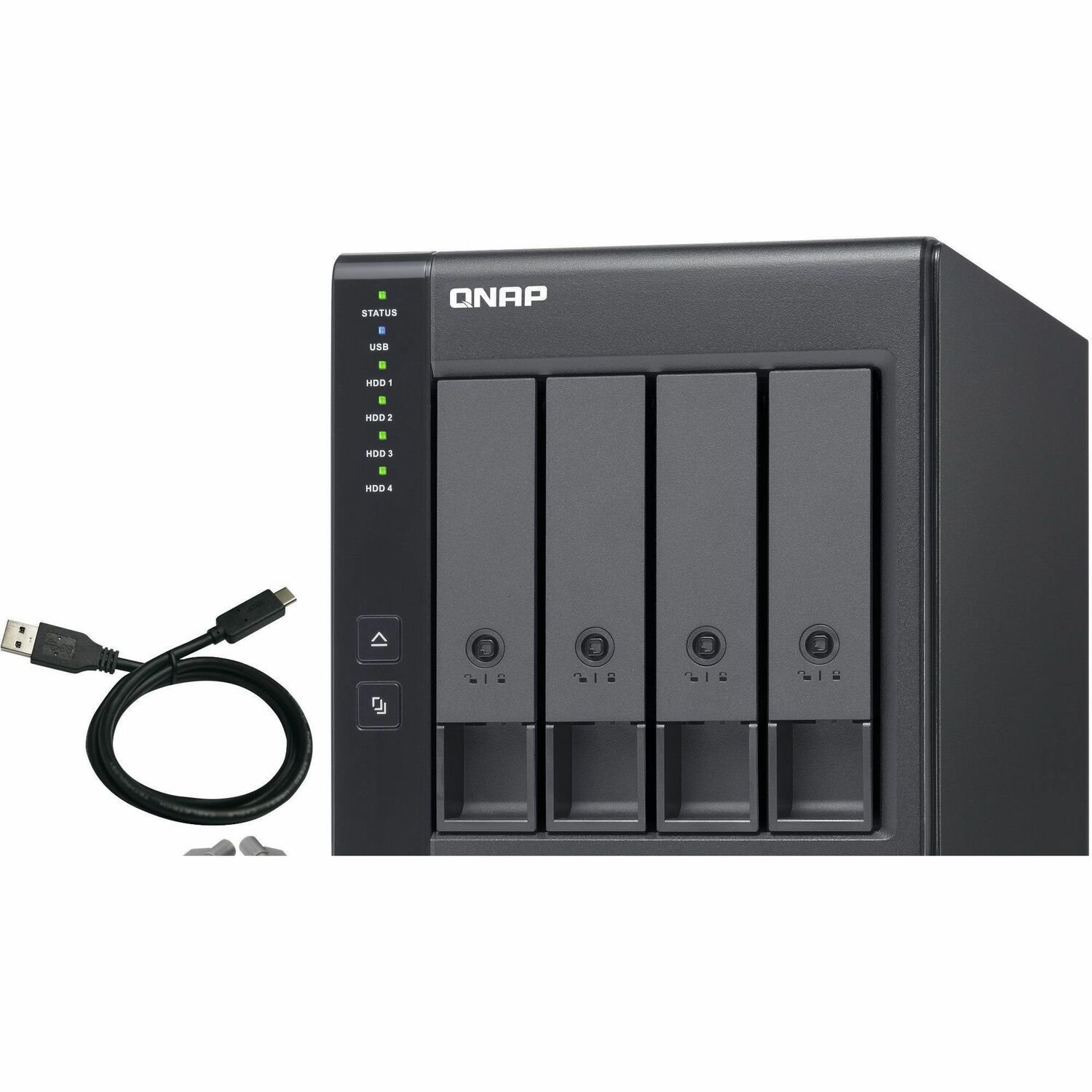 QNAP 4 Bay USB Type-C Direct Attached Storage with Hardware RAID