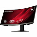 ViewSonic VG3419C 34" Class UWQHD Curved Screen LED Monitor - 21:9